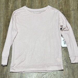 Zyia Light Pink Long Sleeve Top